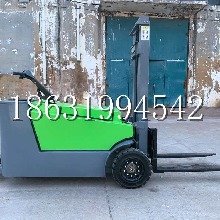 沁县小型电动叉车1吨2吨步行站驾式电瓶堆高充电装卸车液压升降车铲车